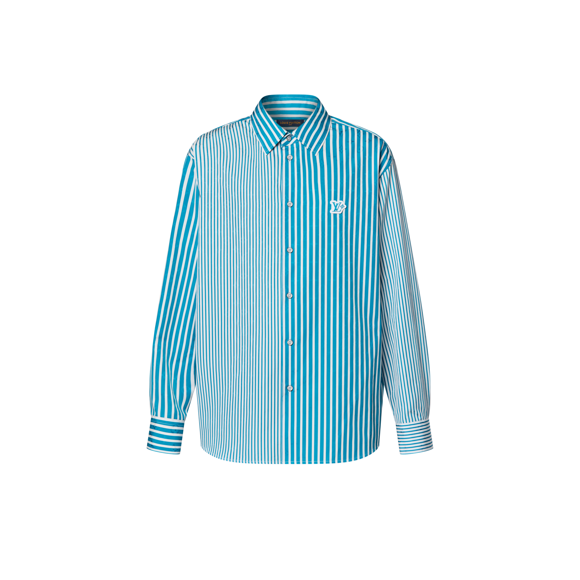Monogram Patchwork Striped Shirt - Ready-to-Wear | LOUIS VUITTON